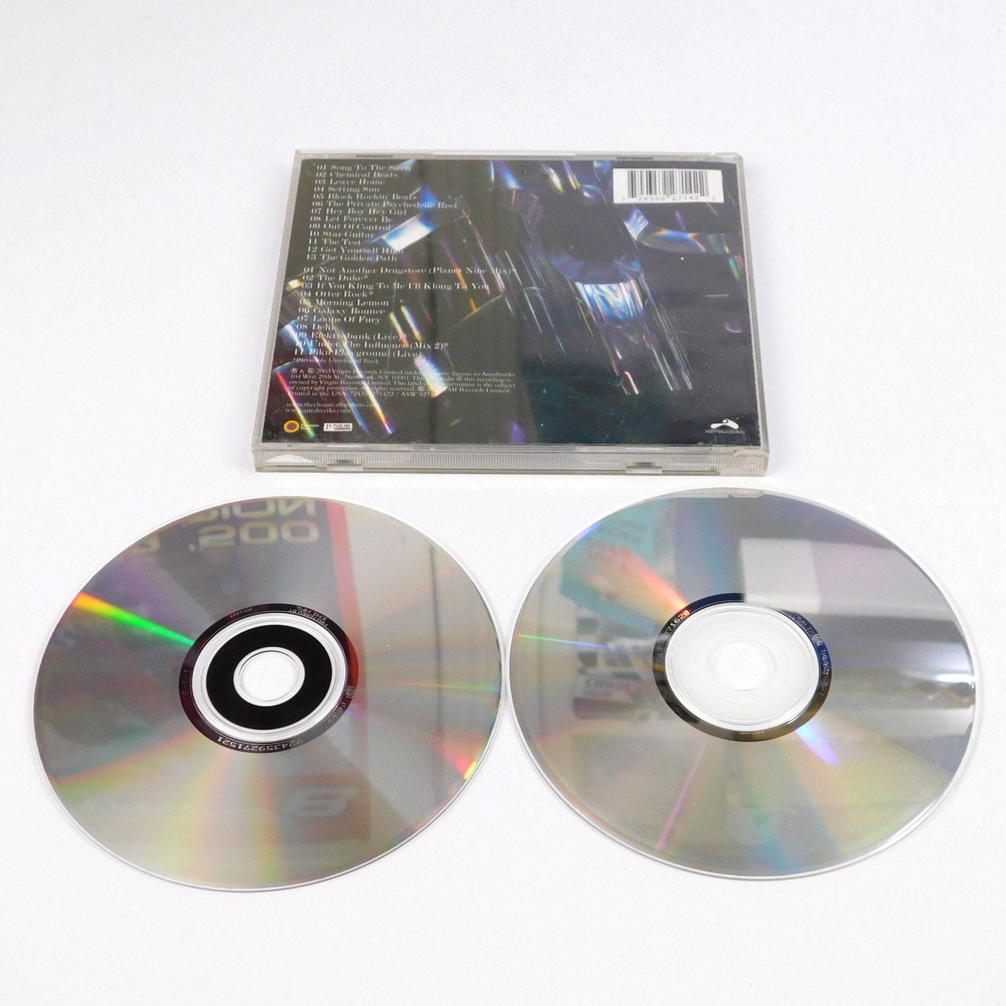 The Chemical Brothers Singles 93-03 CD 2003 Freestyle Dust ASW 92714 Two Disc