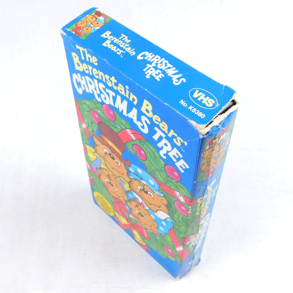 The Berenstain Bears Christmas Tree VHS Tested Working 1989 Kids Klassics
