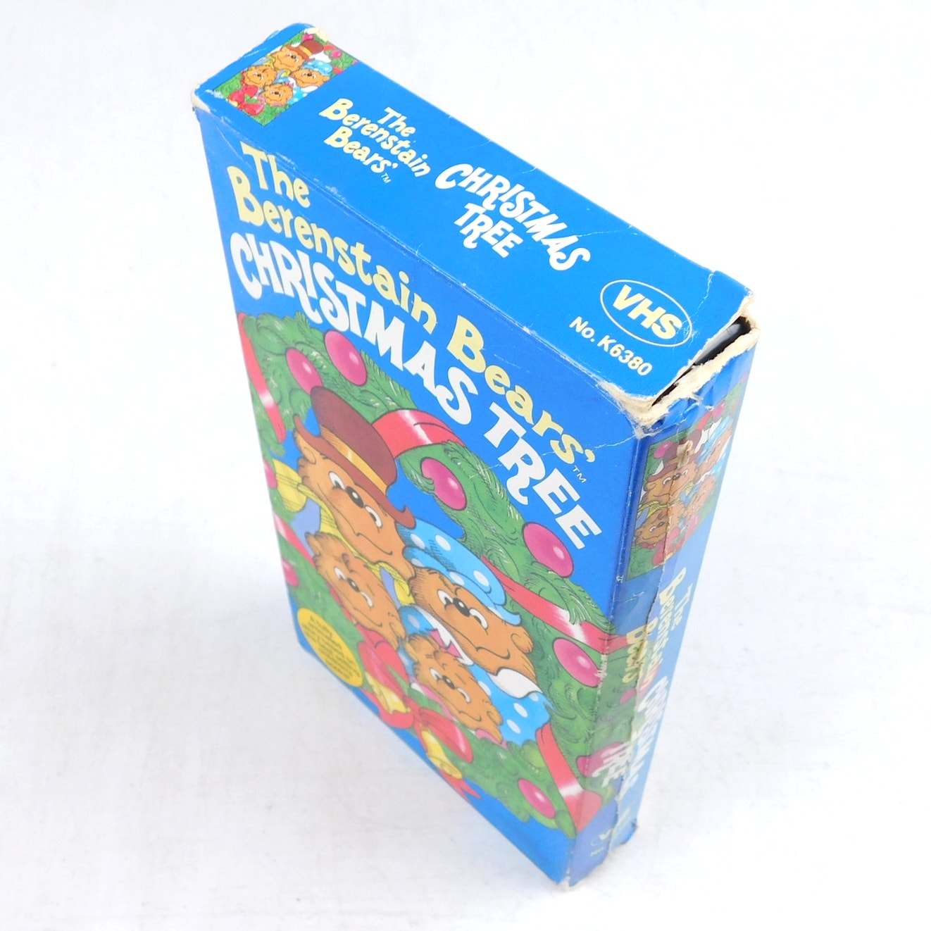 The Berenstain Bears Christmas Tree VHS Tested Working 1989 Kids Klassics