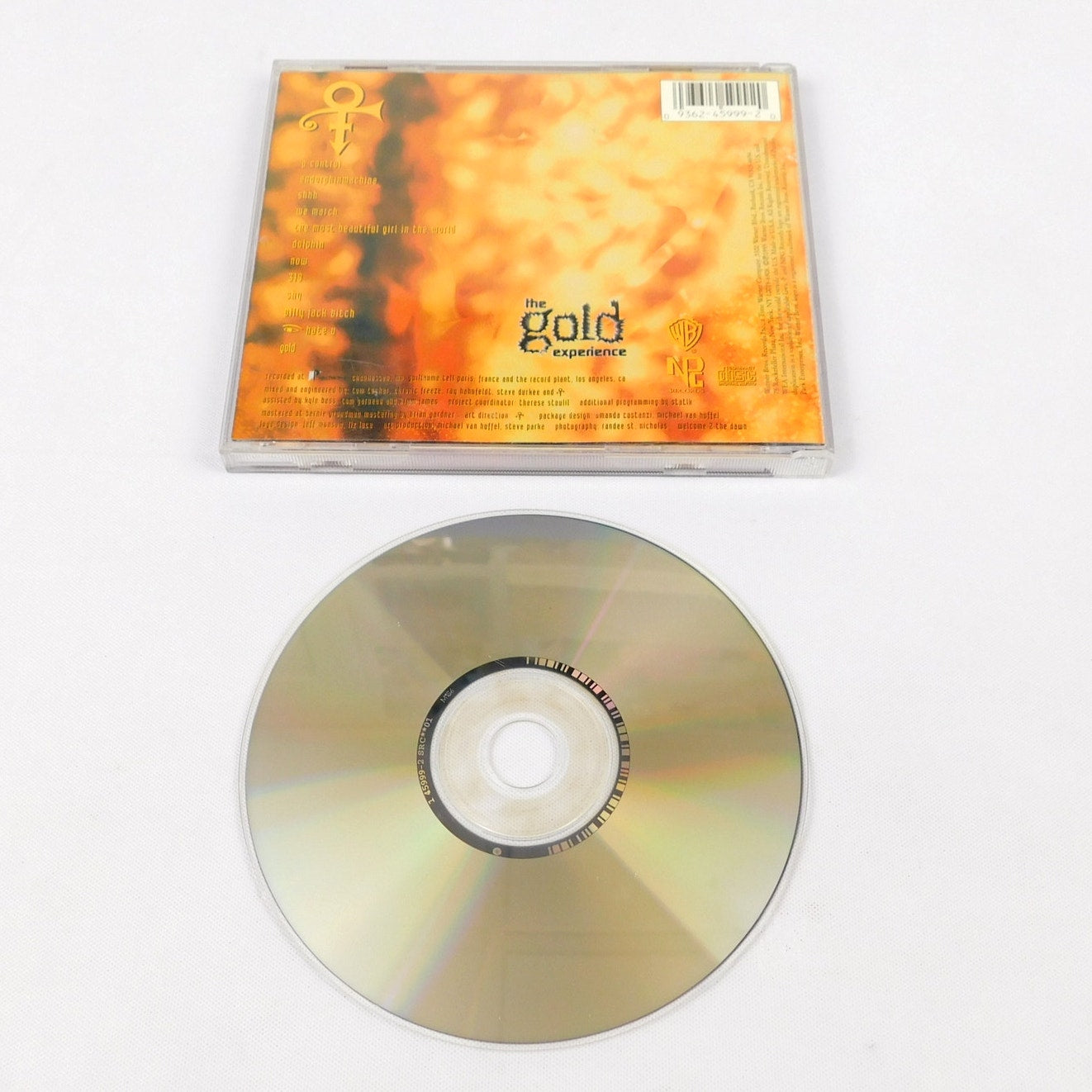 Prince The Gold Experience CD 1995 Tested Warner Bros 9 45999-2