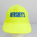 Retro Hershey's Logo Neon Yellow Snapback Hat - Adjustable