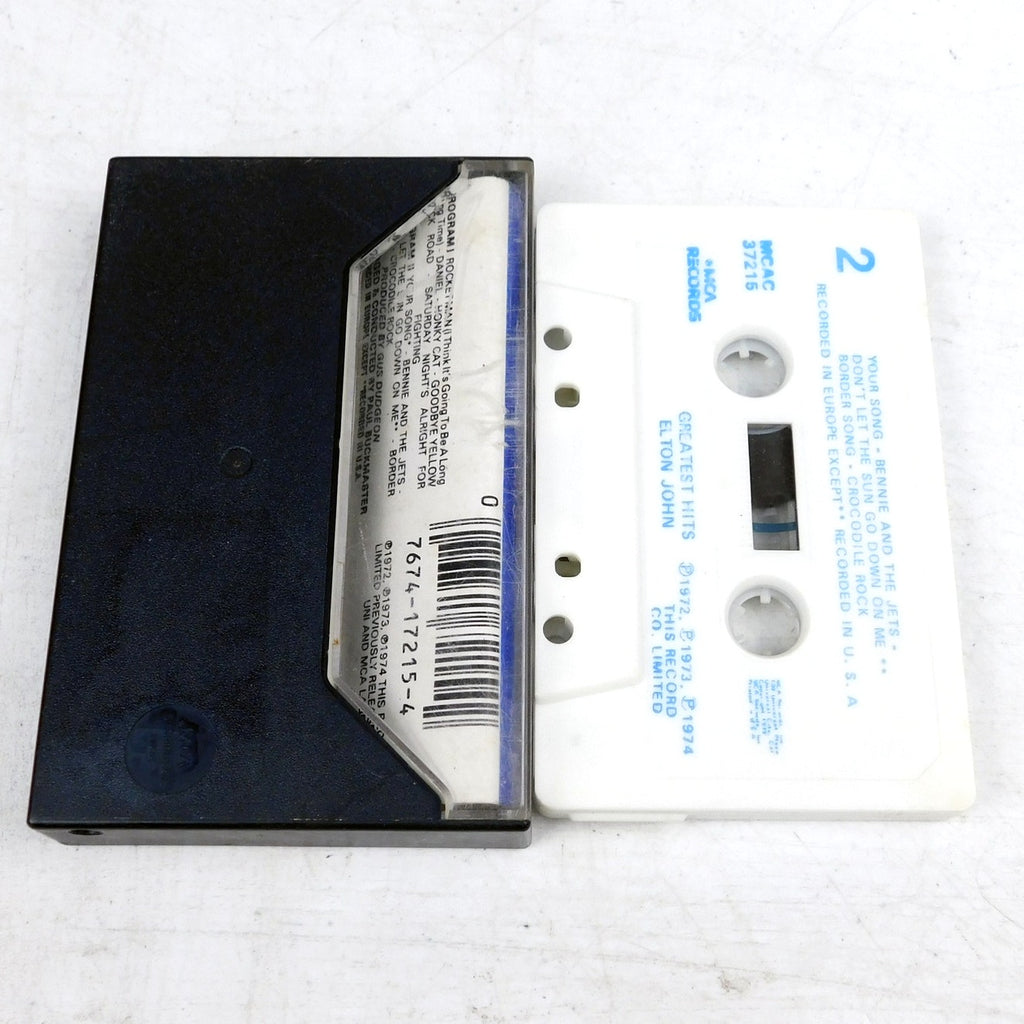 Elton John Greatest Hits Cassette Tape Tested MCA Records 1974 MCAC-37215