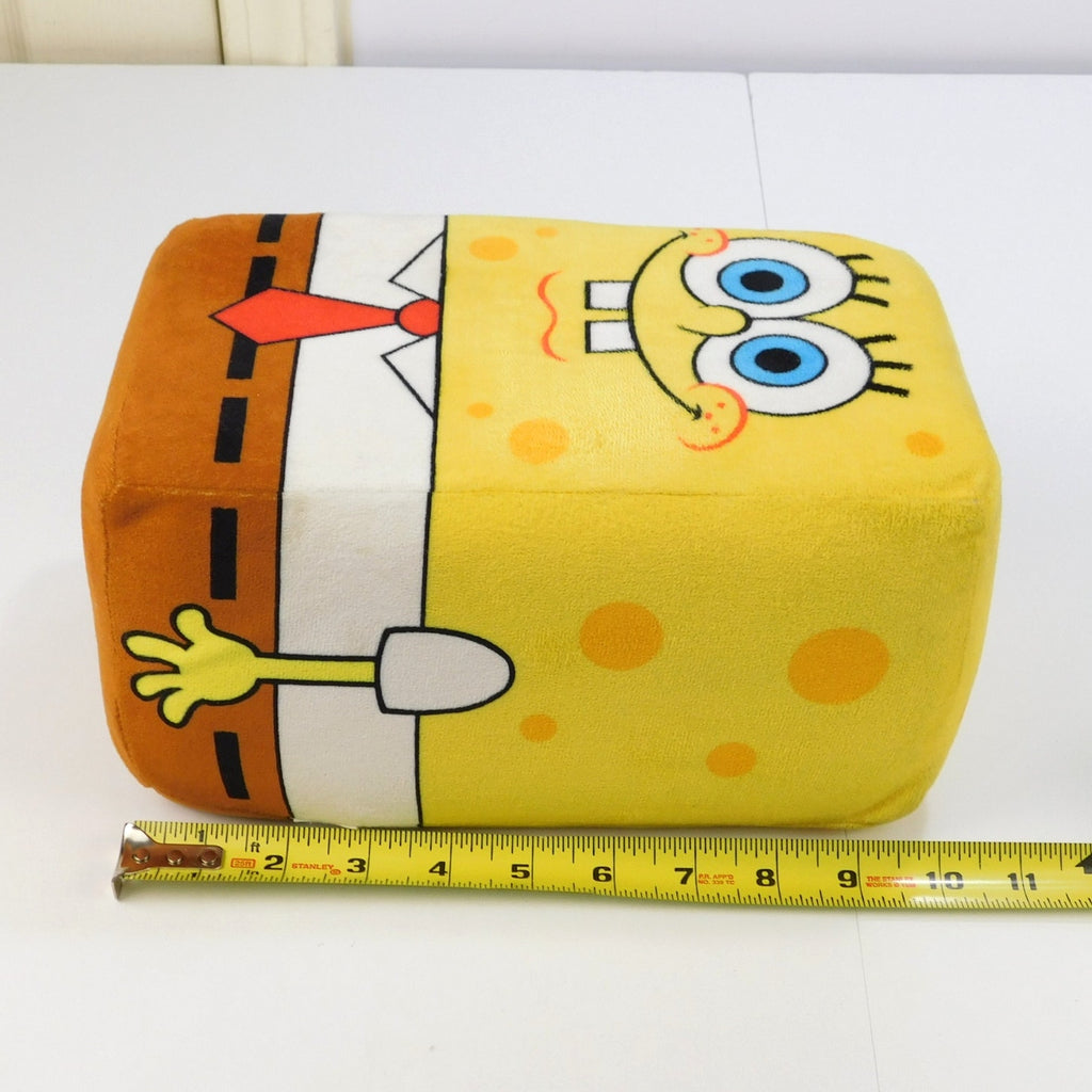 SpongeBob SquarePants Cube Block Plush 10 Inch Nickelodeon Stuffed Toy