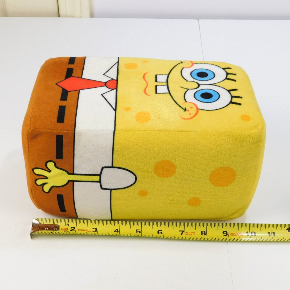 SpongeBob SquarePants Cube Block Plush 10 Inch Nickelodeon Stuffed Toy