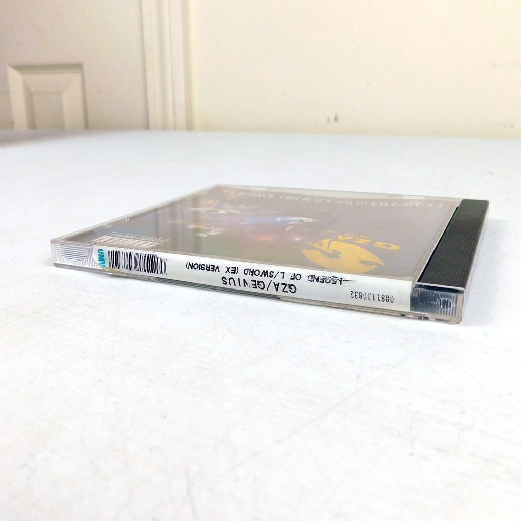 GZA Legend Of The Liquid Sword CD New Sticker Sealed 2002 MCA Records
