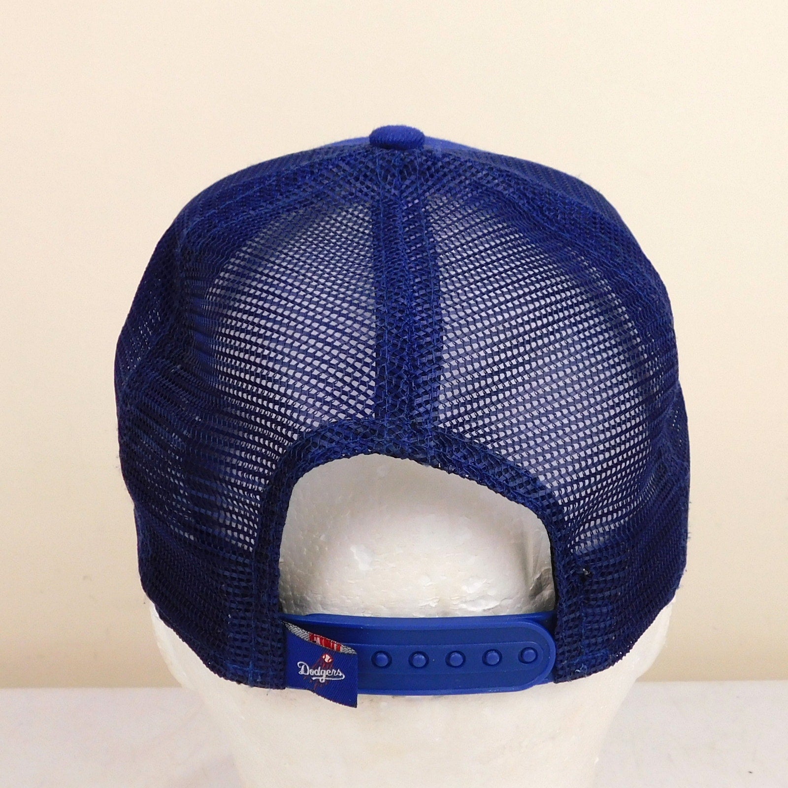 New Era 9Forty LA Dodgers Logo Patch Trucker Hat - Adjustable