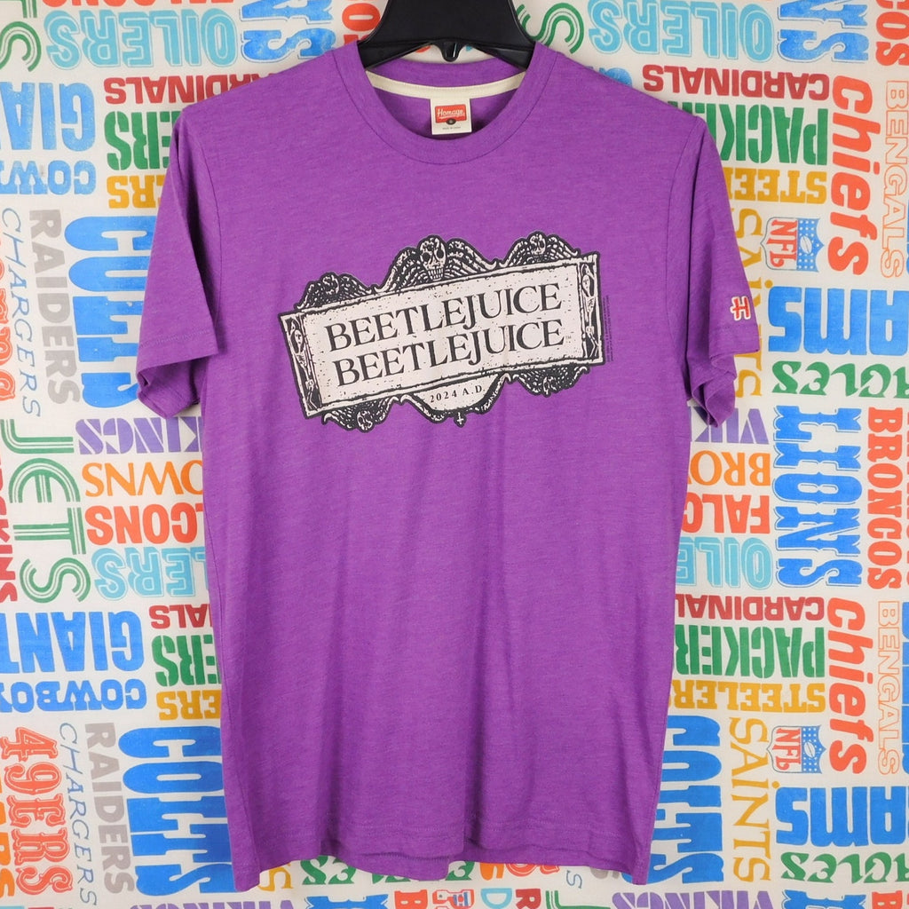 Homage Beetlejuice Beetlejucie Movie Promo T Shirt - Size S