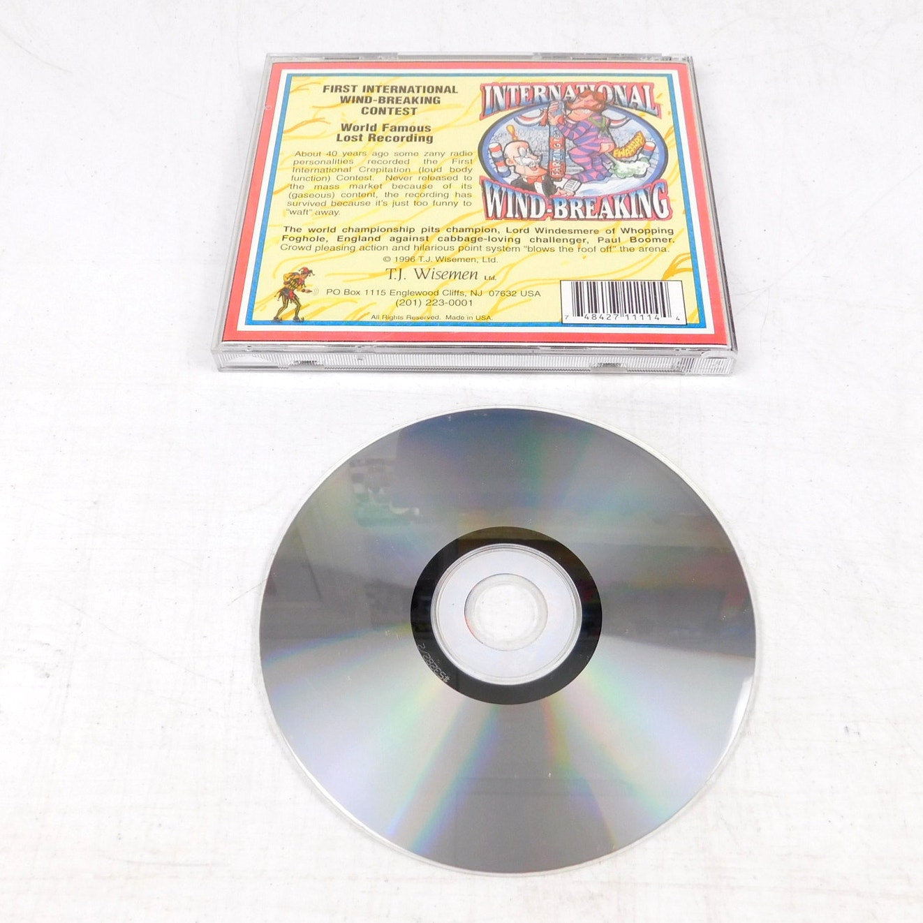 International Wind Breaking Contest CD Tested 1996 TJ Wisemen Crepitation