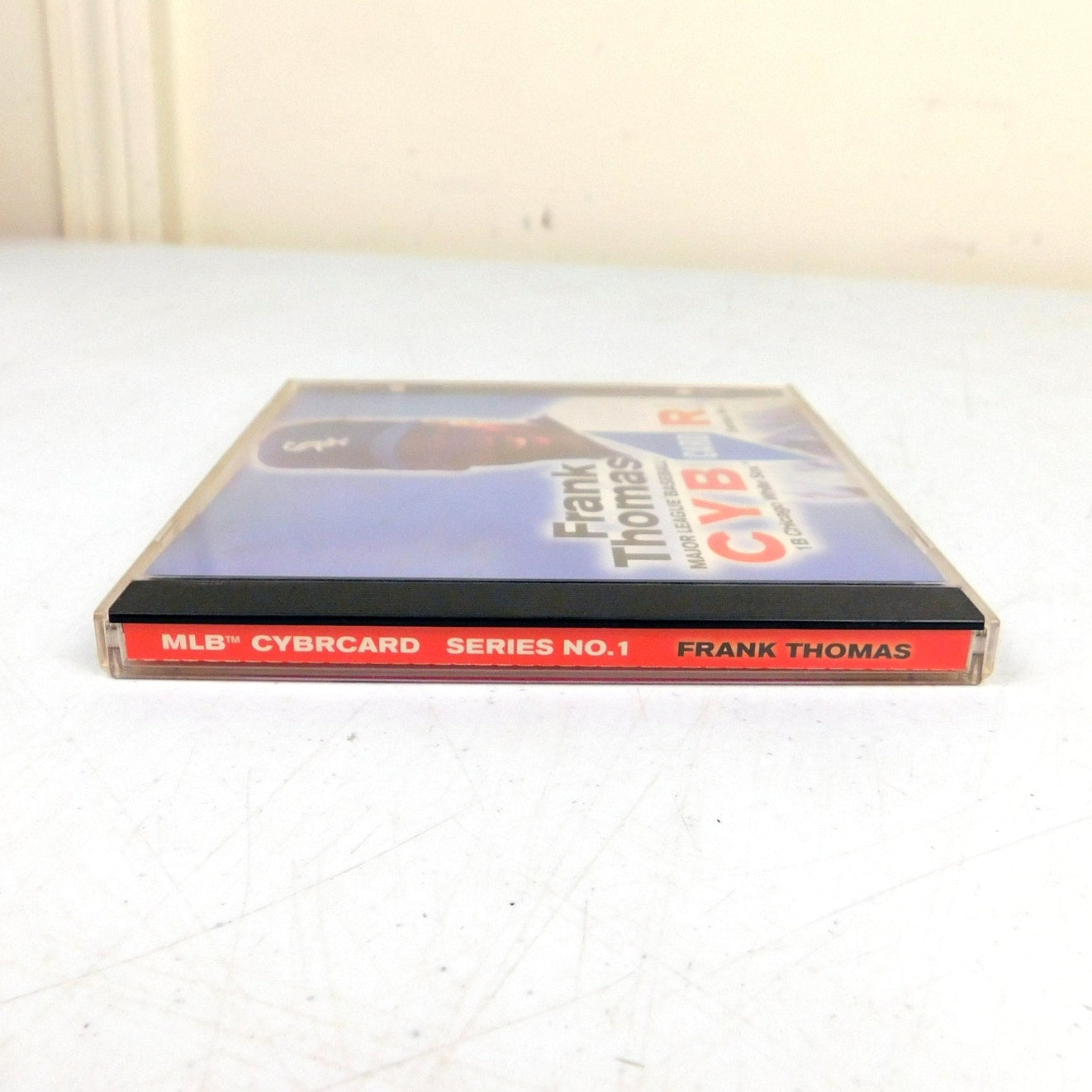 MLB Cybercard Series 1 Frank Thomas PC CD ROM Tested Working 90s Retro