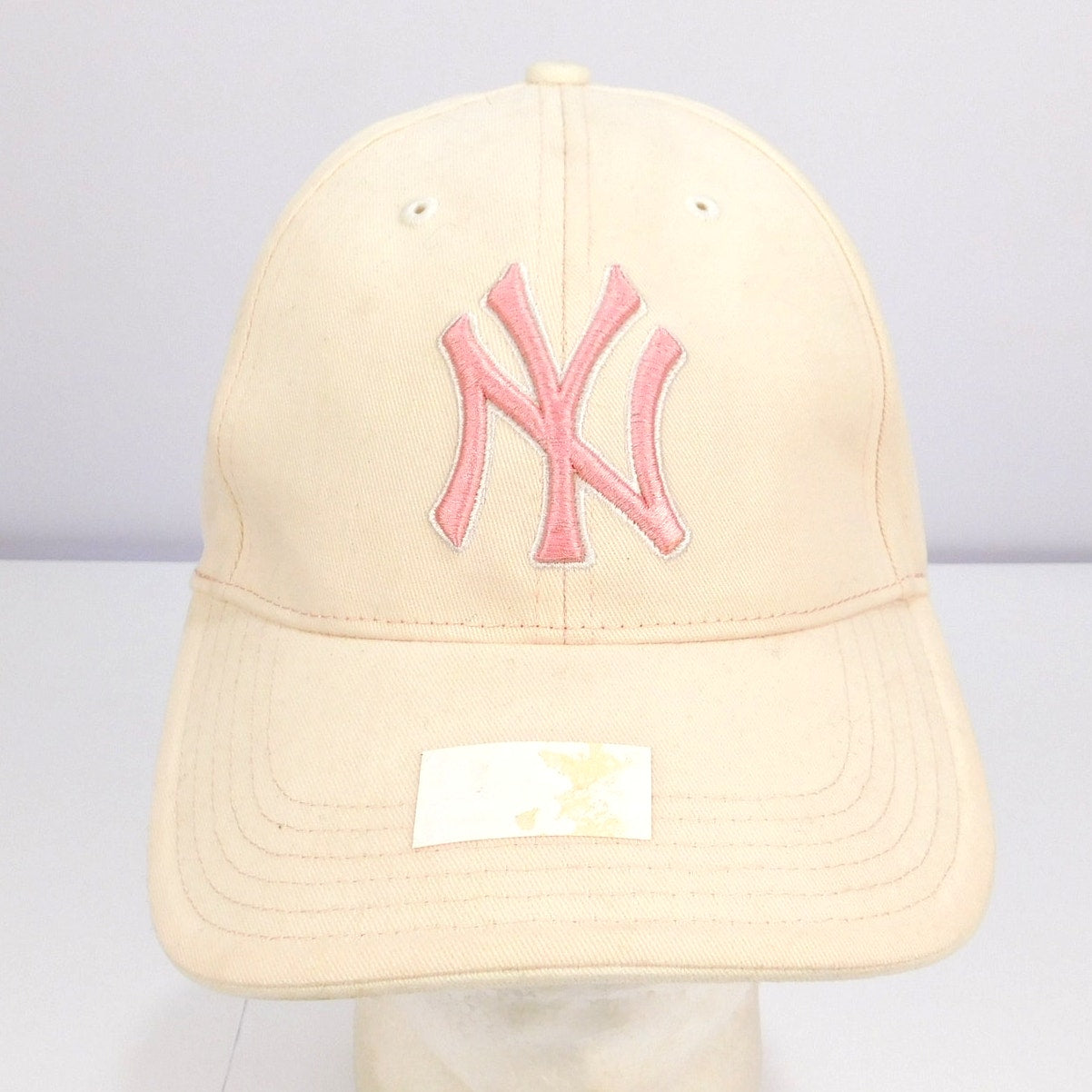 Vintage New York Yankees Pink Adjustable Hat - Tagged Youth, Fits Adult Heads