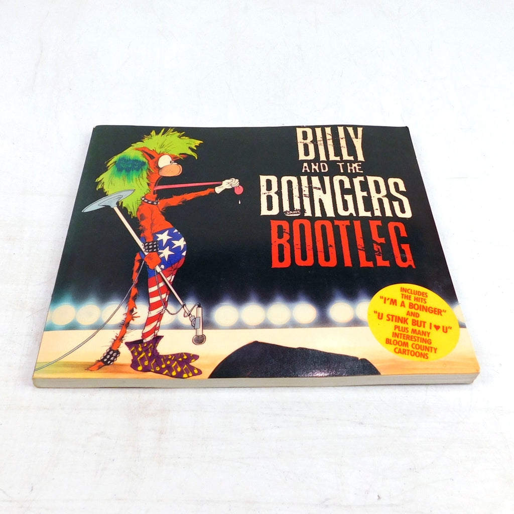 Billy and the Boingers Bootleg Book by Berke Breathed 1987 Bloom County Books