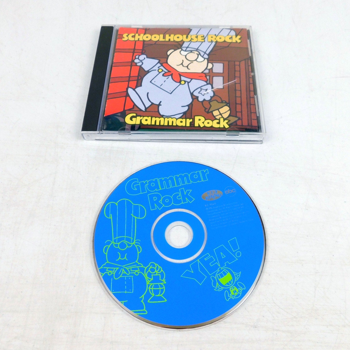 School House Rock Grammar Rock CD 1997 Tested With Lyric Sheet Rhino R2 72612