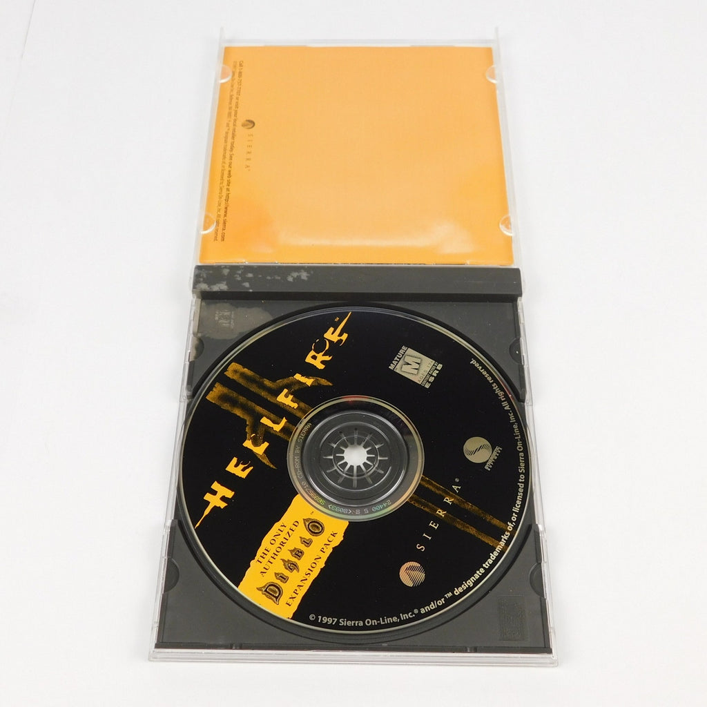 Diablo Hellfire PC Expansion Pack Sierra Windows CD ROM Complete Tested 1997