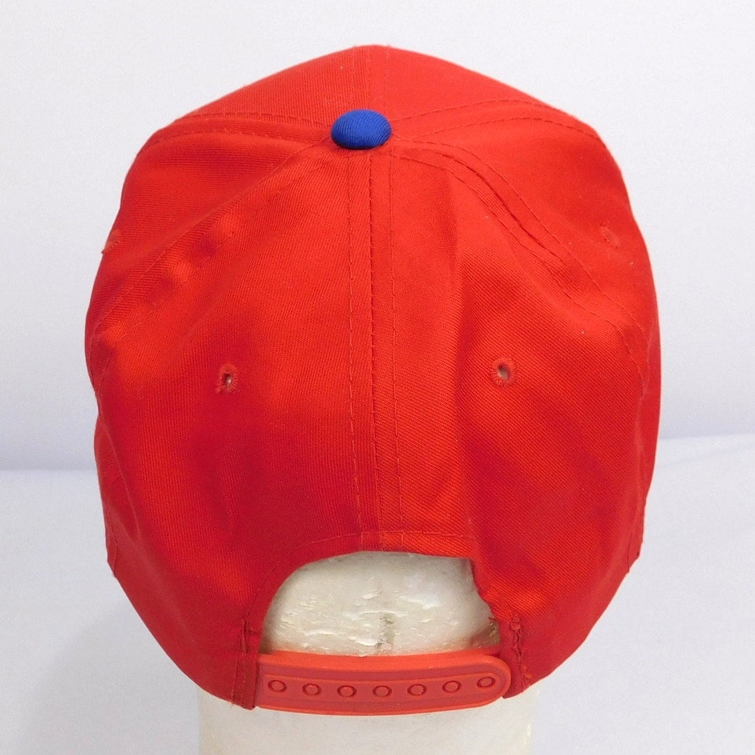 90s Team NFL New England Patriots Pat Patriot Snapback Hat - Adjustable