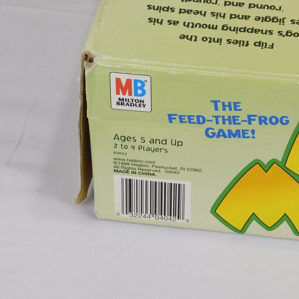 Mr Mouth Feed The Frog Game Milton Bradley 1999 Tested Missing Instructions