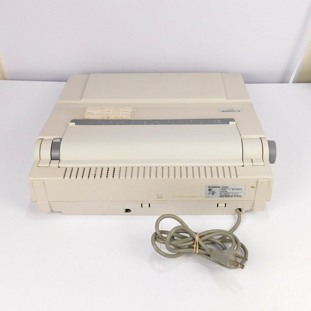 Canon ES3 Electronic Typewriter Word Processor Fully Tested w/ Ink Ribbon V008