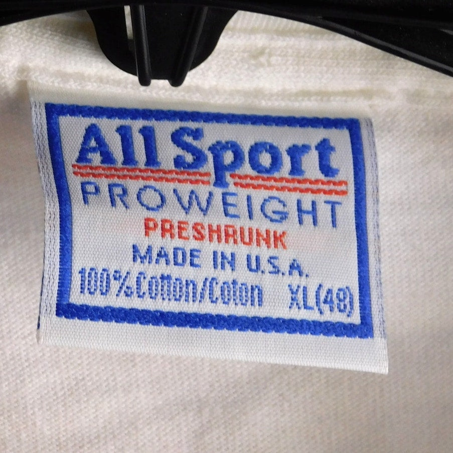 Vintage 90s McEwan's Export Scottish Beer T Shirt Size XL Graphic Print White
