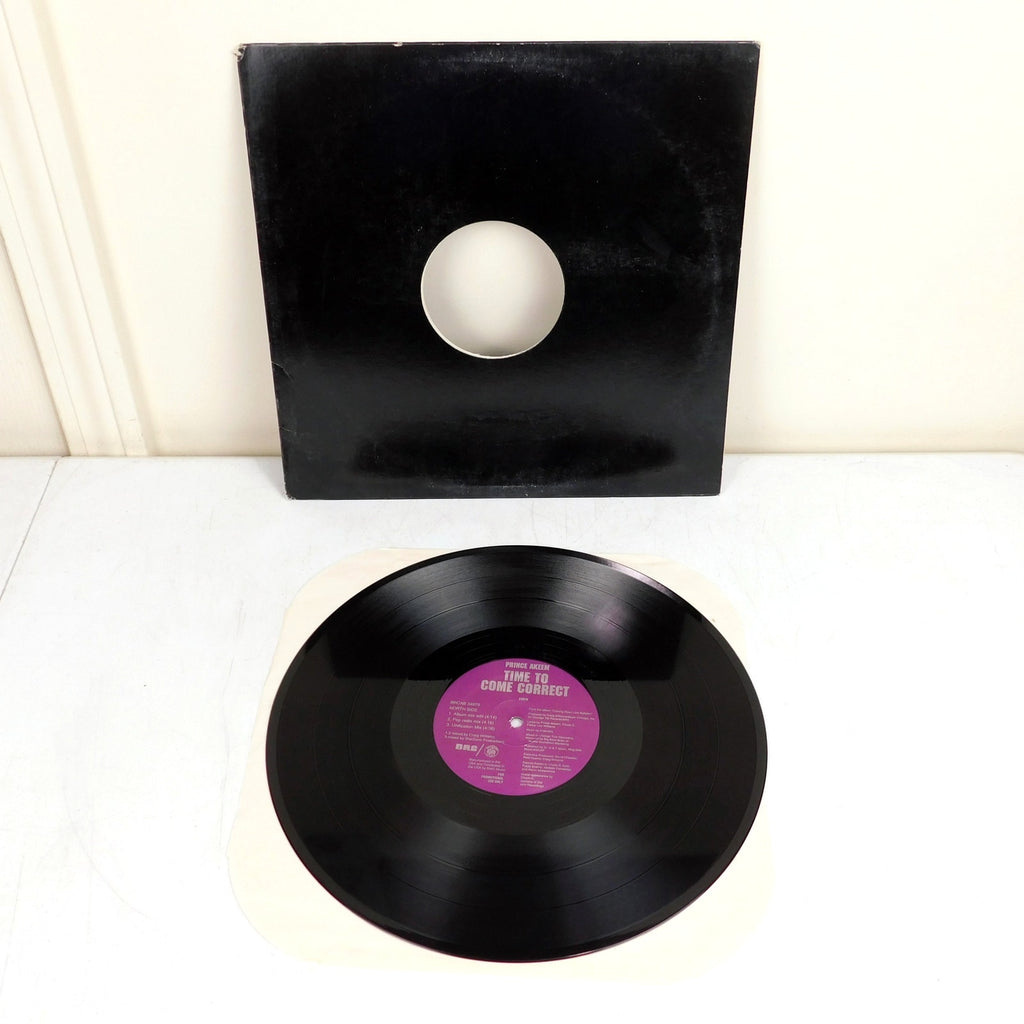 Prince Akeem Time To Come Correct Promo Vinyl LP 12" Chuck D BRCAB 34379