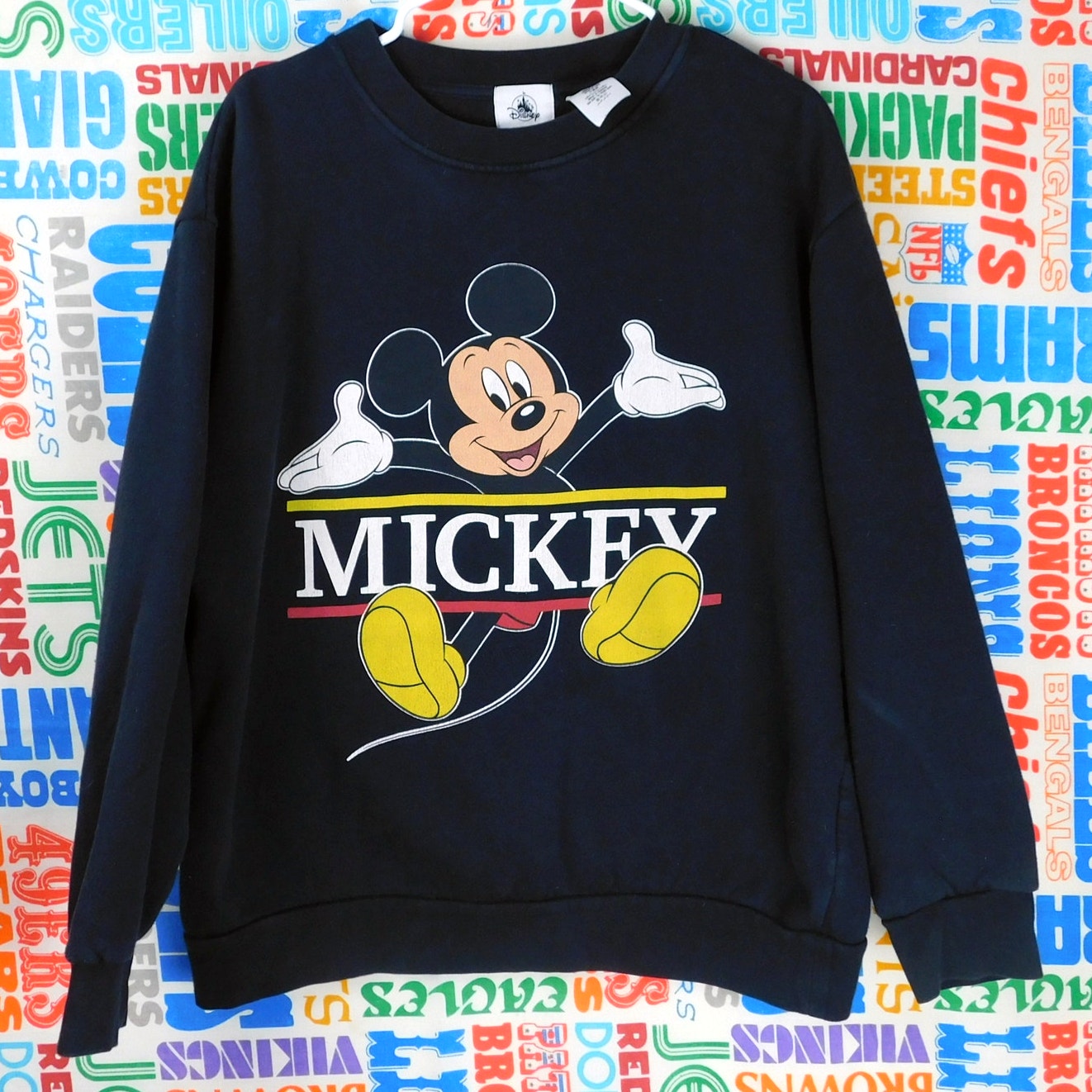 Disneyland Resort Retro Mickey Graphic Sweatshirt - Size L