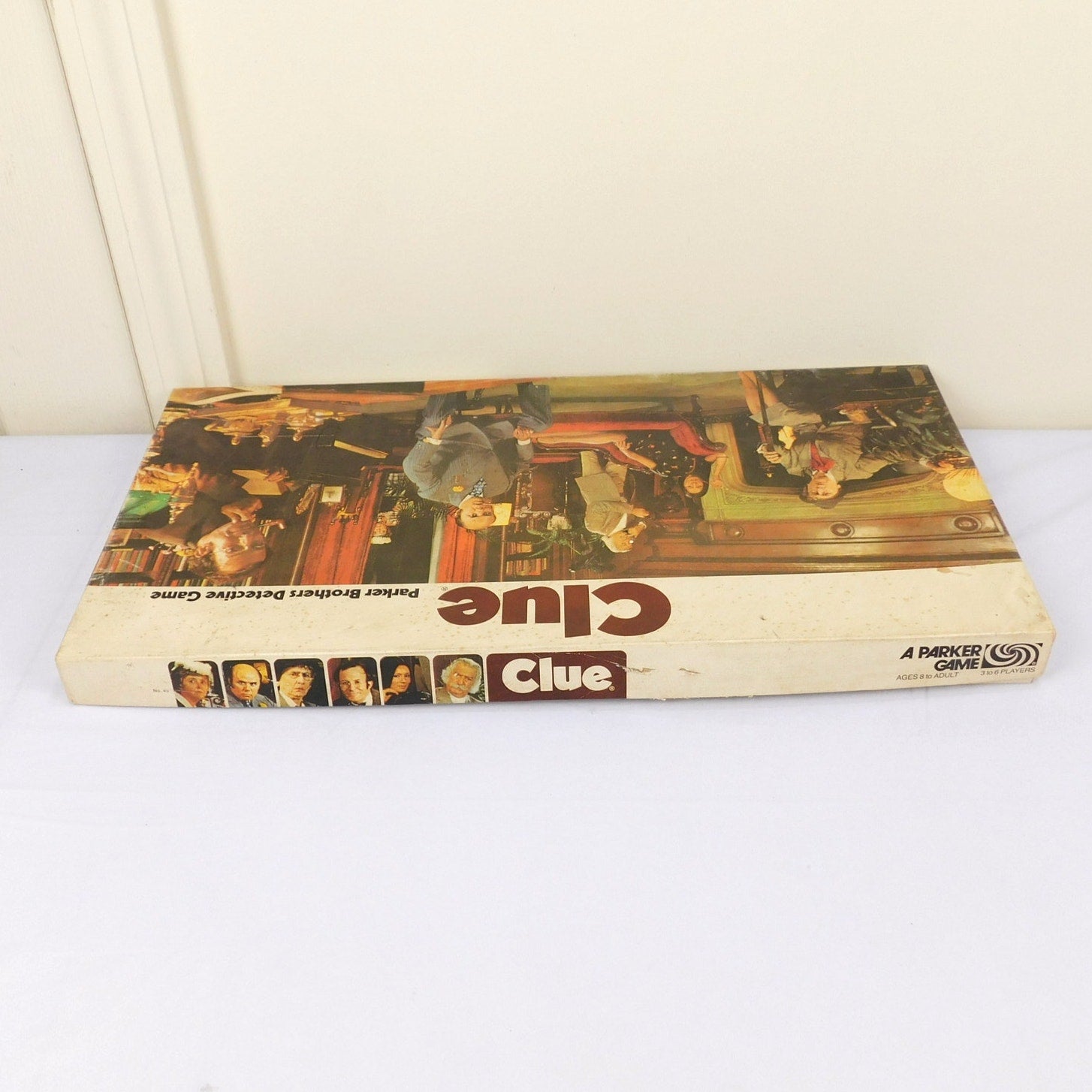 Vintage Clue Board Game 1972 Parker Brothers Complete In Box Detective Mystery