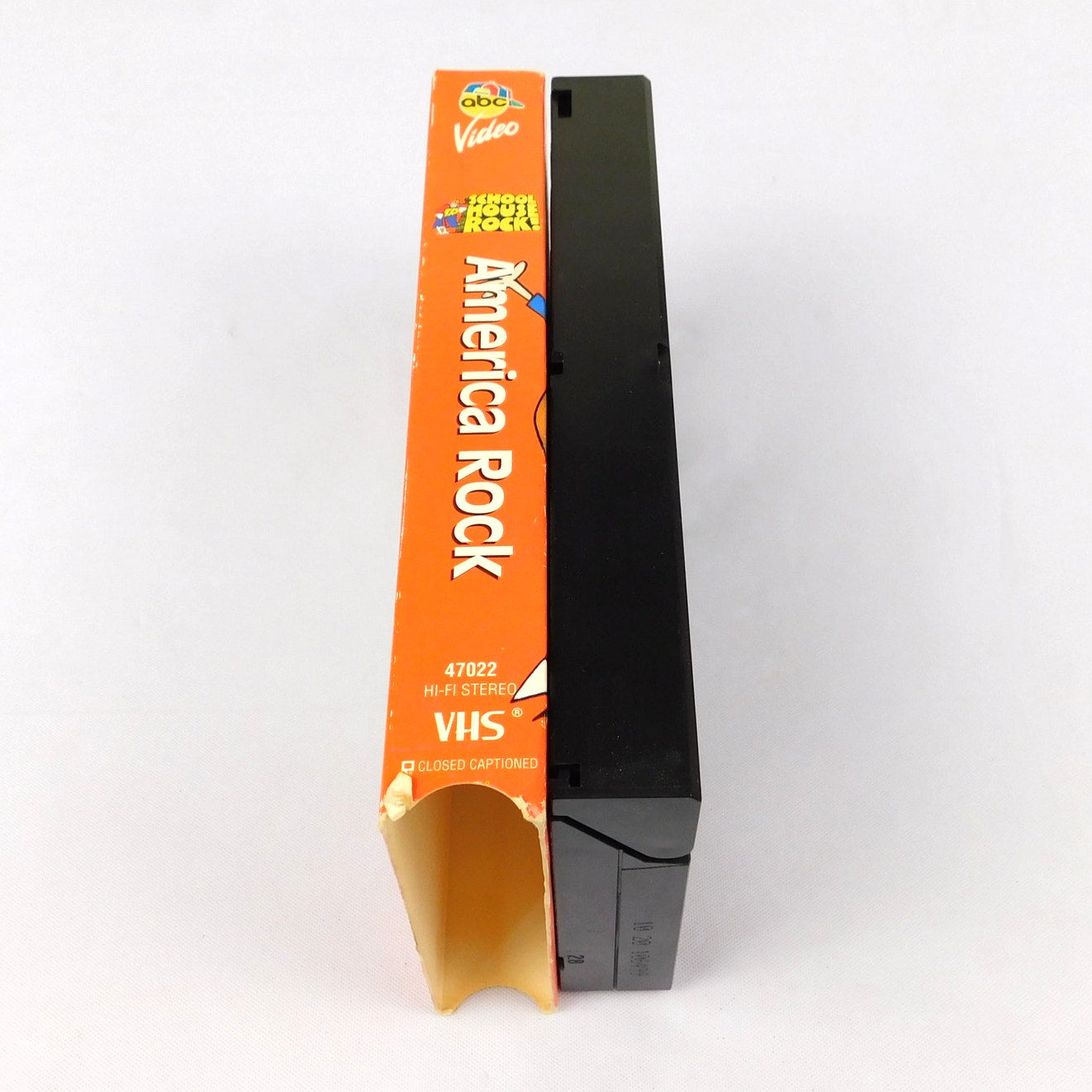 School House Rock America Rock VHS Tested 1995 ABC Video