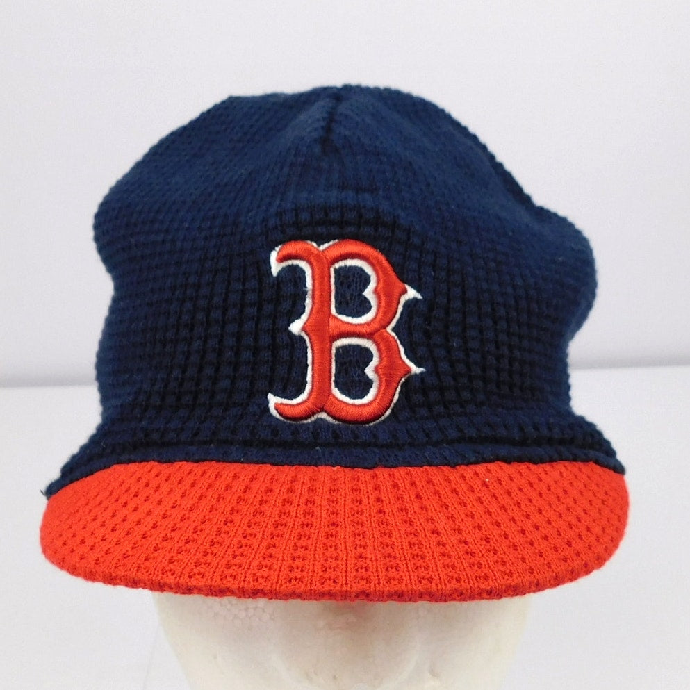 New Era Boston Red Sox Visor Beanie Hat - OSFM