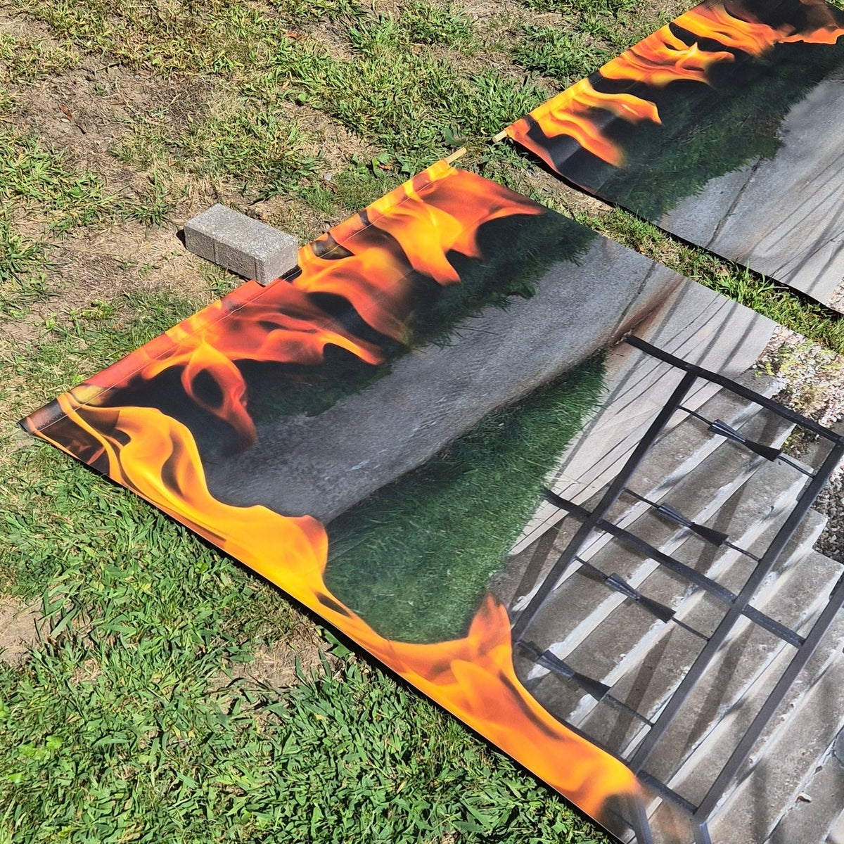 Spitfire Kyle Walker Zumiez Display Banner Set 44x102 Skateboarding Store Promo