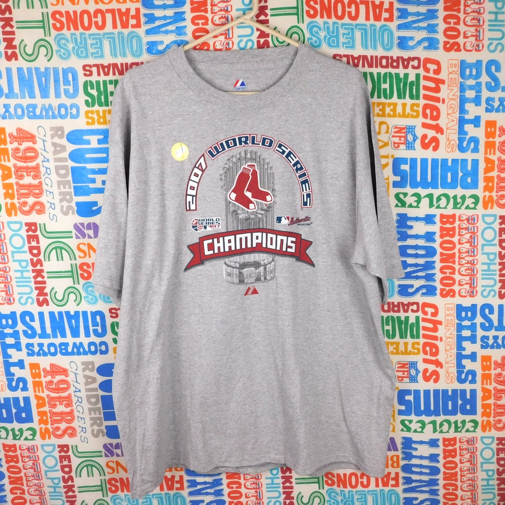 Boston Red Sox 2007 World Series Champions T Shirt - Size XL, New