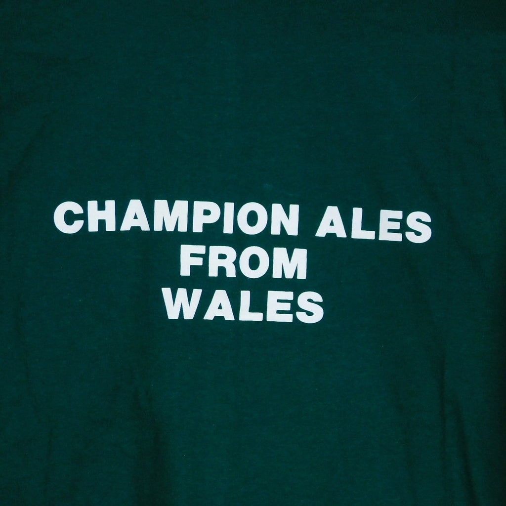 90s Welsh Ales "Champion Ales From Wales" T Shirt - Size XL
