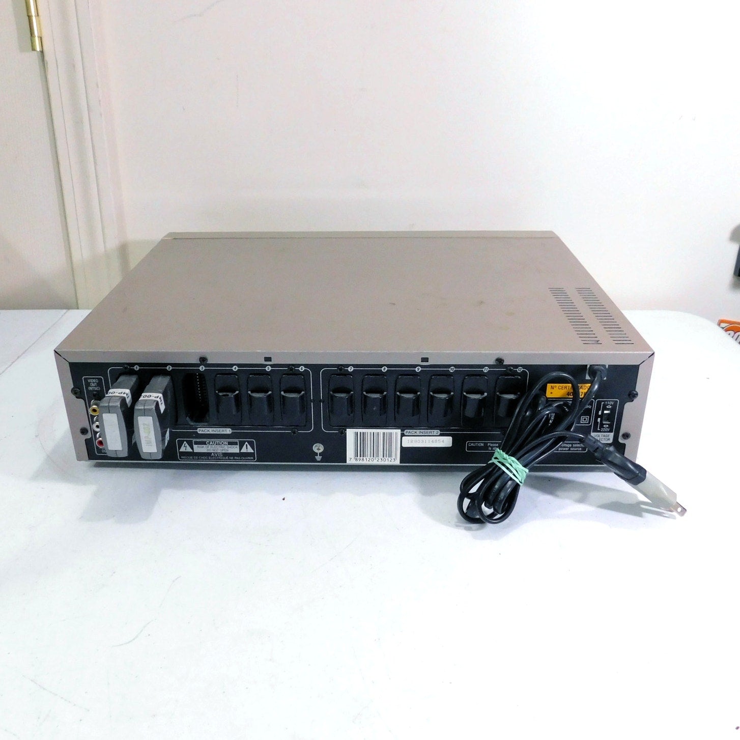Vintage VCD CD Player Videoke VMP-9000 Karaoke Tested No Remote