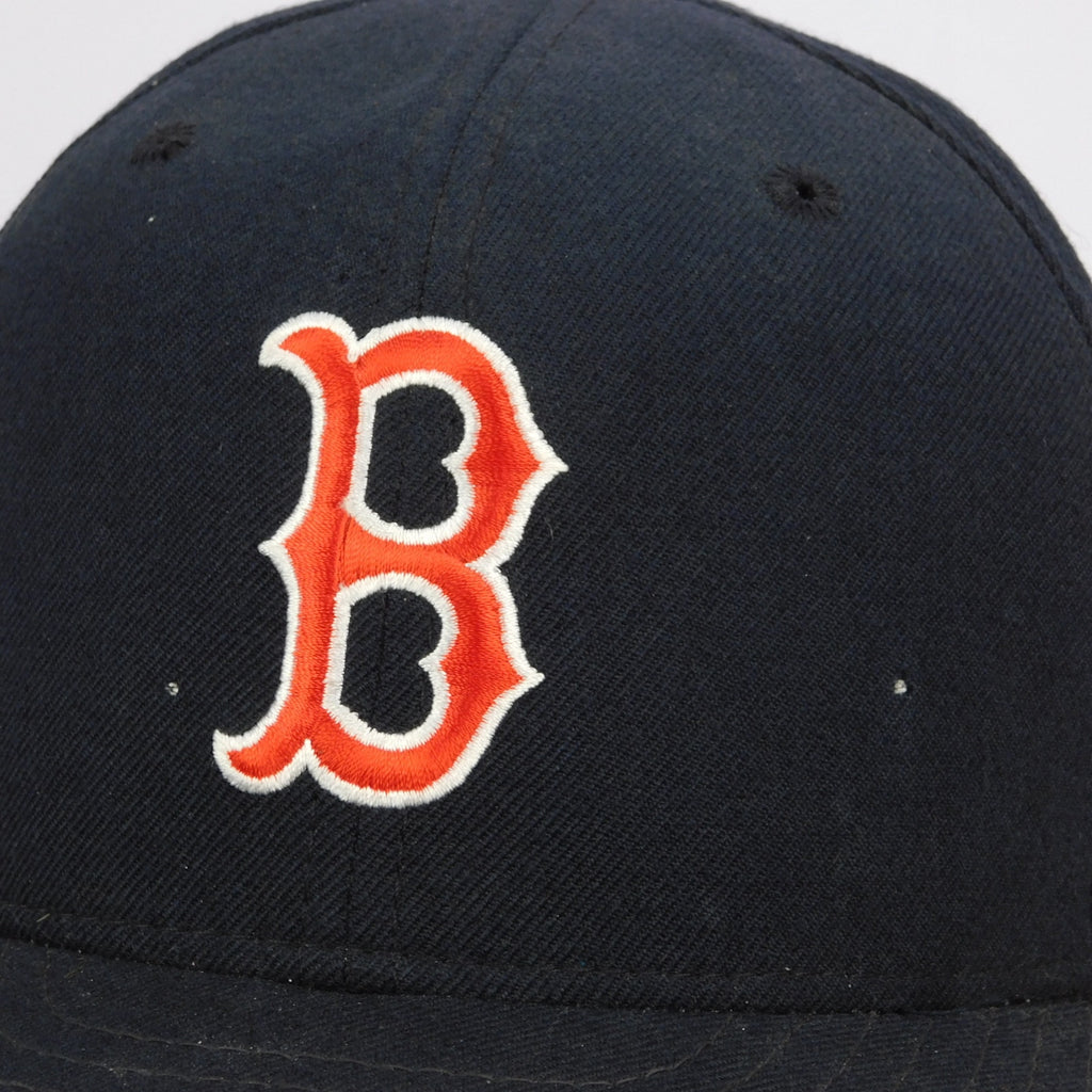 Vintage Boston Red Sox Wool Fitted Hat 7 1/4 USA Factory Seconds MLB New Era 90s