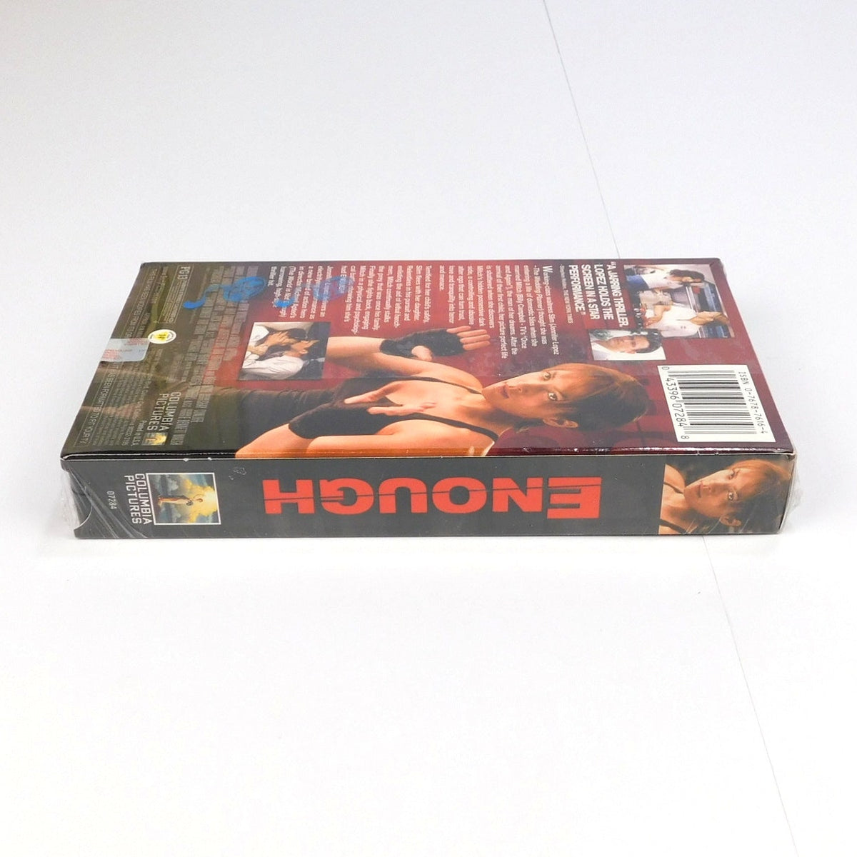 Enough VHS Jennifer Lopez 2003 Factory Sealed Walmart Sticker Columbia