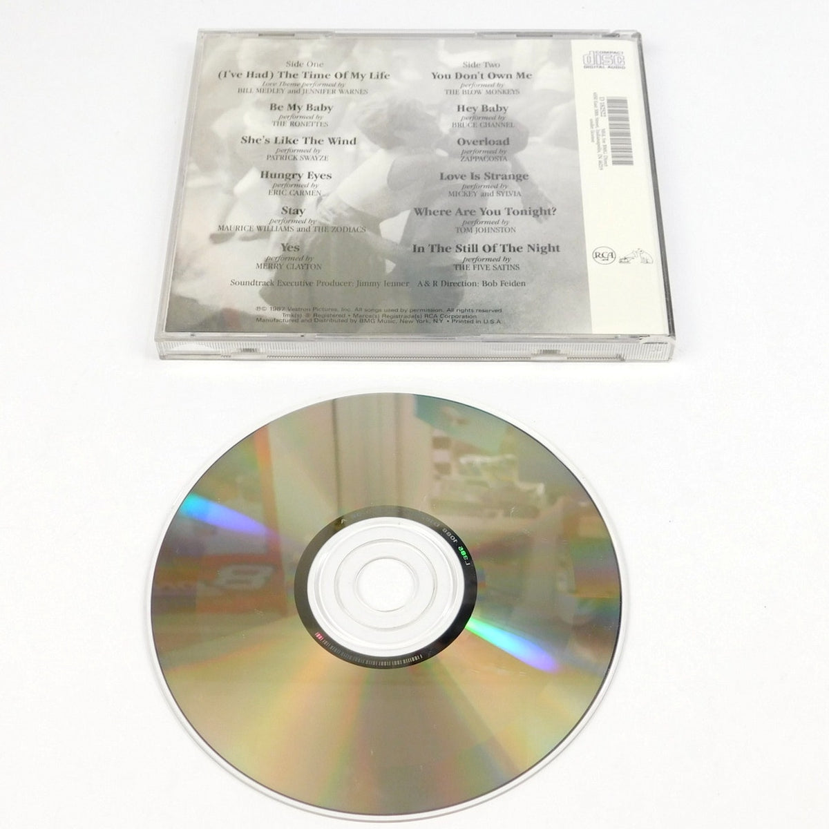 Dirty Dancing Movie Soundtrack CD 1987 Tested RCA Records 6408-2-R