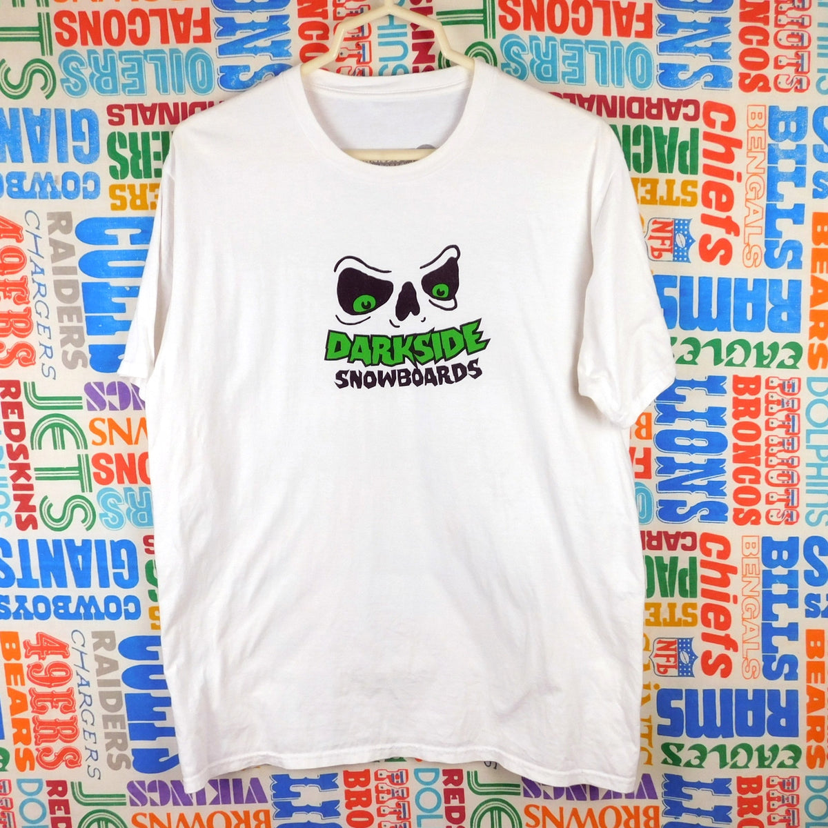 Darkside Snowboards Drop In Skull T Shirt - Size L