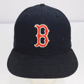 Vintage Boston Red Sox Wool Fitted Hat 7 1/4 USA Factory Seconds MLB New Era 90s