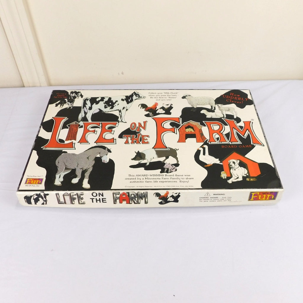 Vintage Life On The Farm Board Game 2003 Complete In Box We R Fun Games