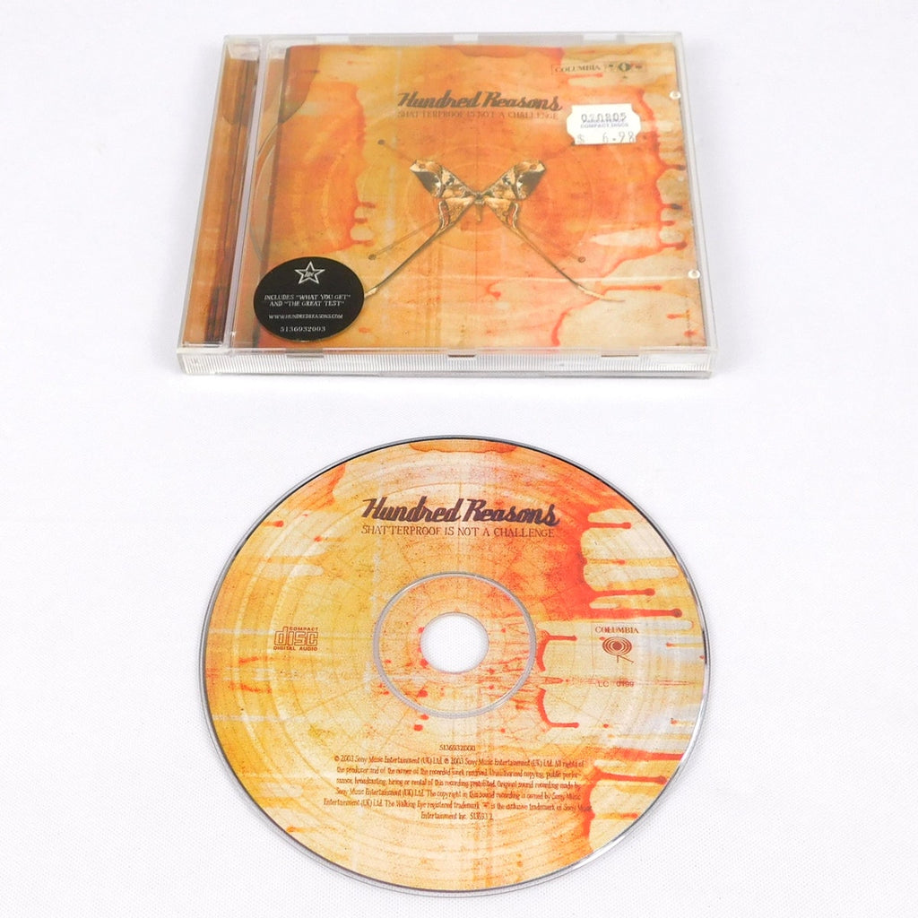Hundred Reasons Shatterproof Is Not A Challenge CD 2004 Tested Columbia 513693 2