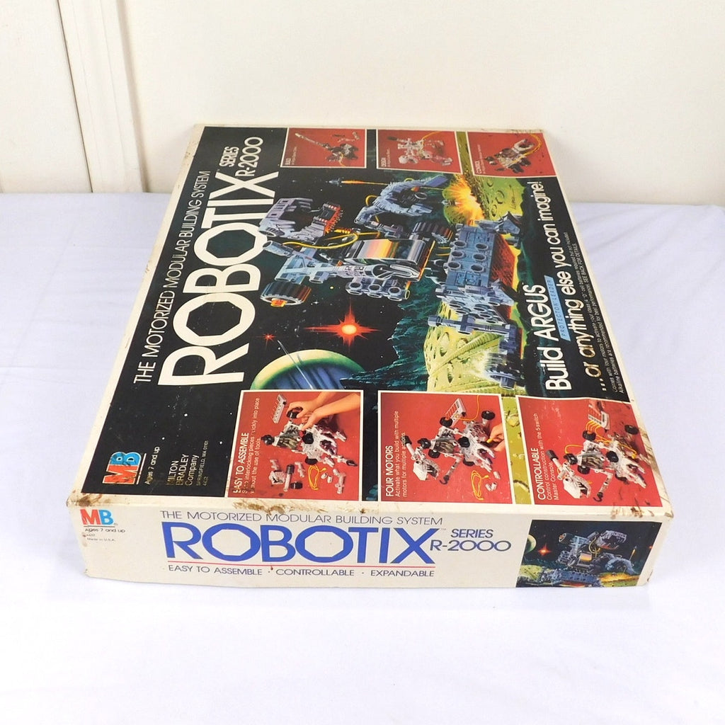 Milton Bradley Robotix R-2000 Set 4432 ARGUS No Figure 99% Complete 1985 Retro