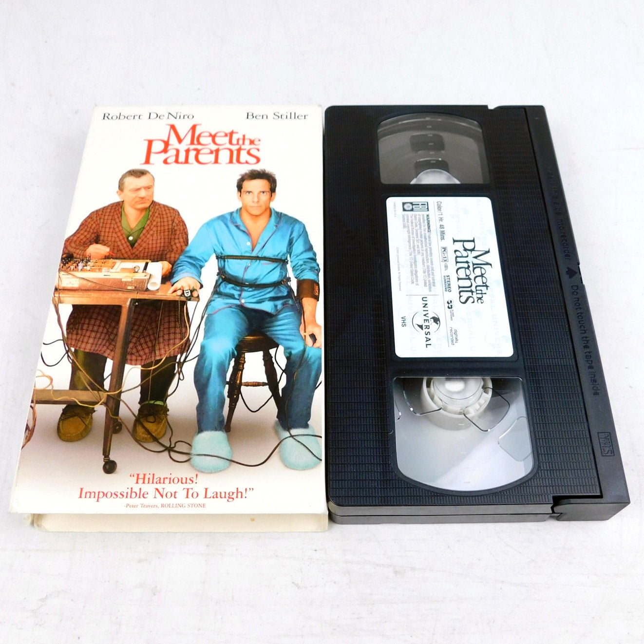 Meet The Parents VHS Tested 2001 Ben Stiller Jack Nicholson Universal