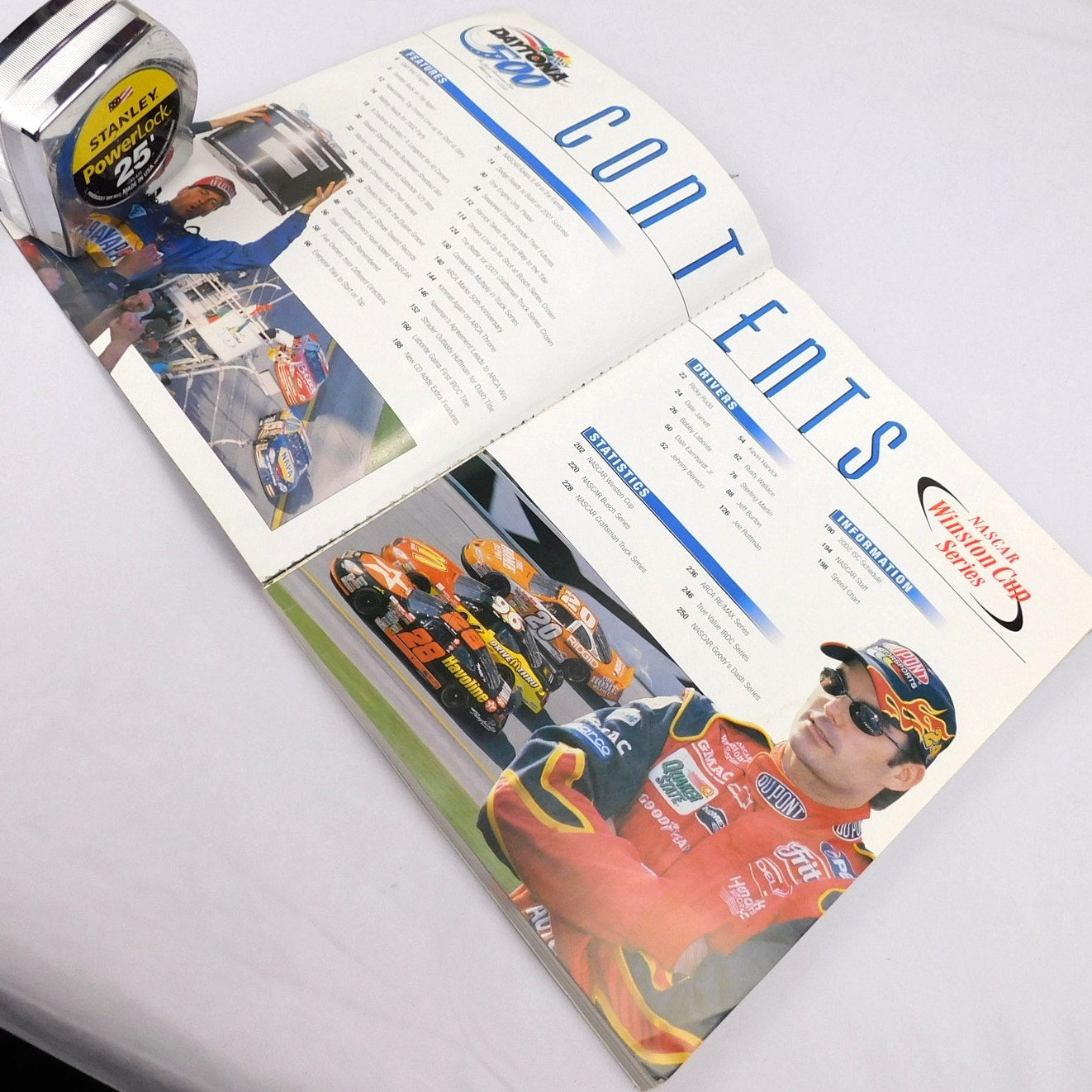 2002 Daytona 500 Official Souvenir Program Vintage NASCAR Michael Waltrip