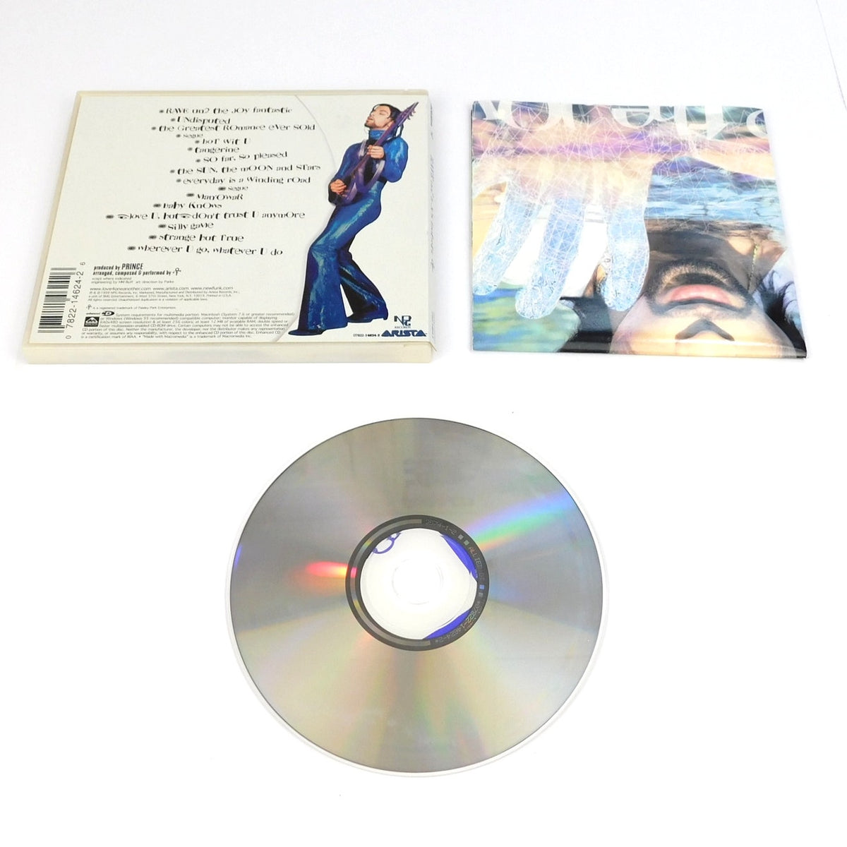 Prince Rave Un2 the Joy Fantastic CD 1999 Arista NPG Digipak w/ Poster Insert
