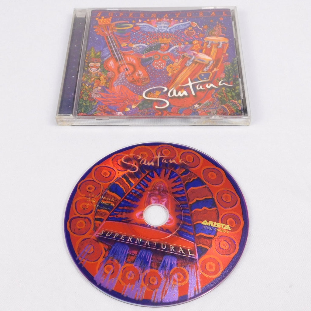 Santana Supernatural CD Tested 1999 Arista Records 07822-19080-2
