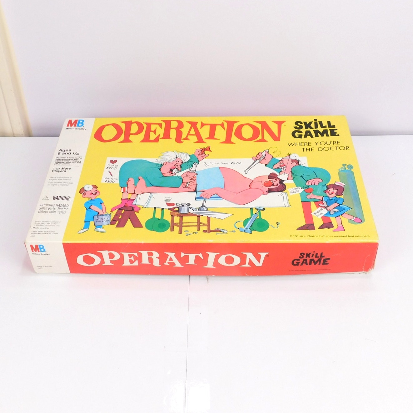 2003 Milton Bradley Operation Board Game Complete Tested Working CIB