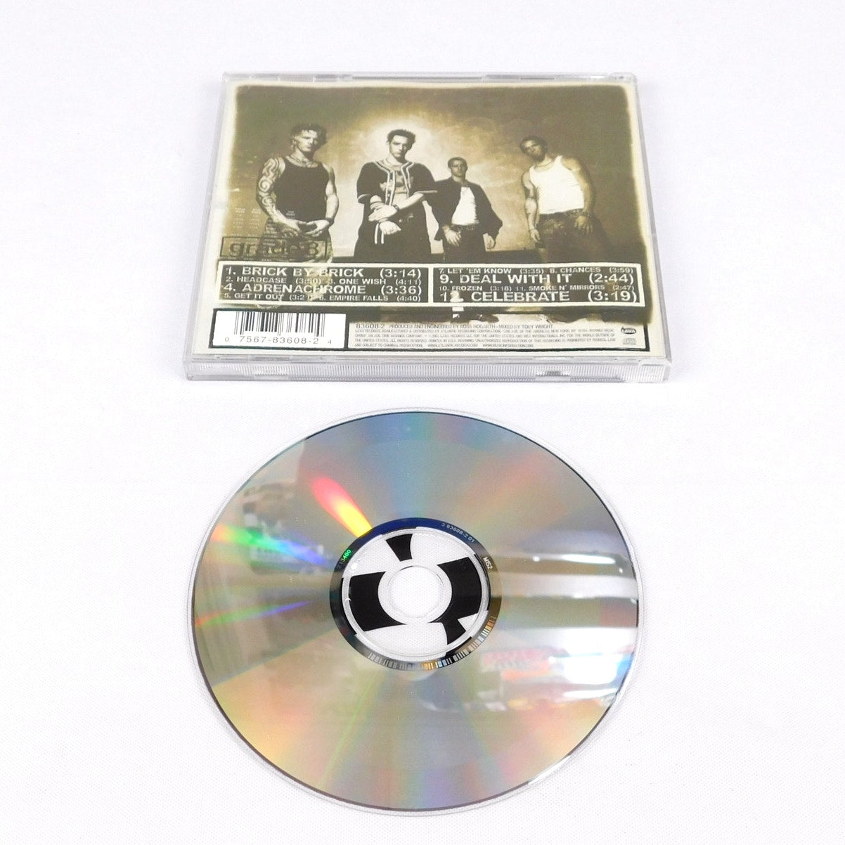 Grade 8 Self Titled CD 2003 Tested Lava Records 83608-2 Rock Nu Metal
