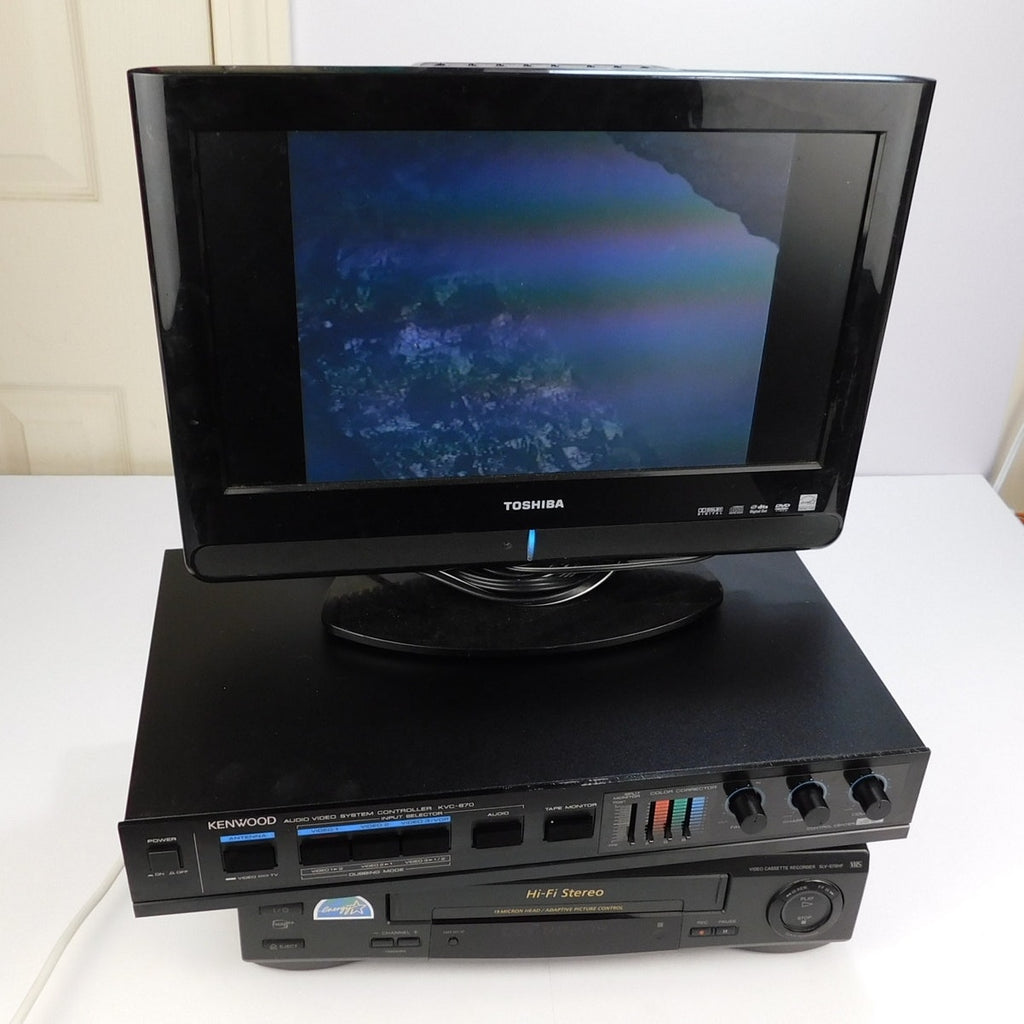 Kenwood KVC-670 Audio Video System Controller Vintage AV Switcher Tested Working