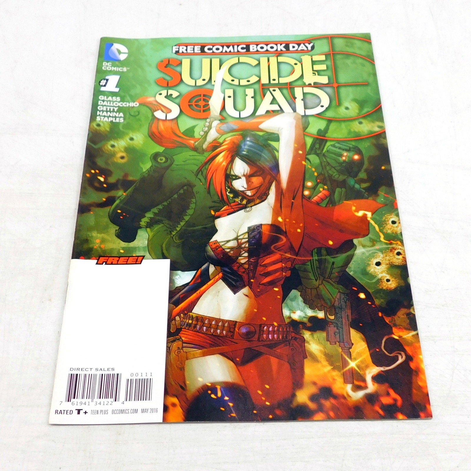 Free Comic Book Day 2016 Suicide Squad Issue 1 Marvel Comics