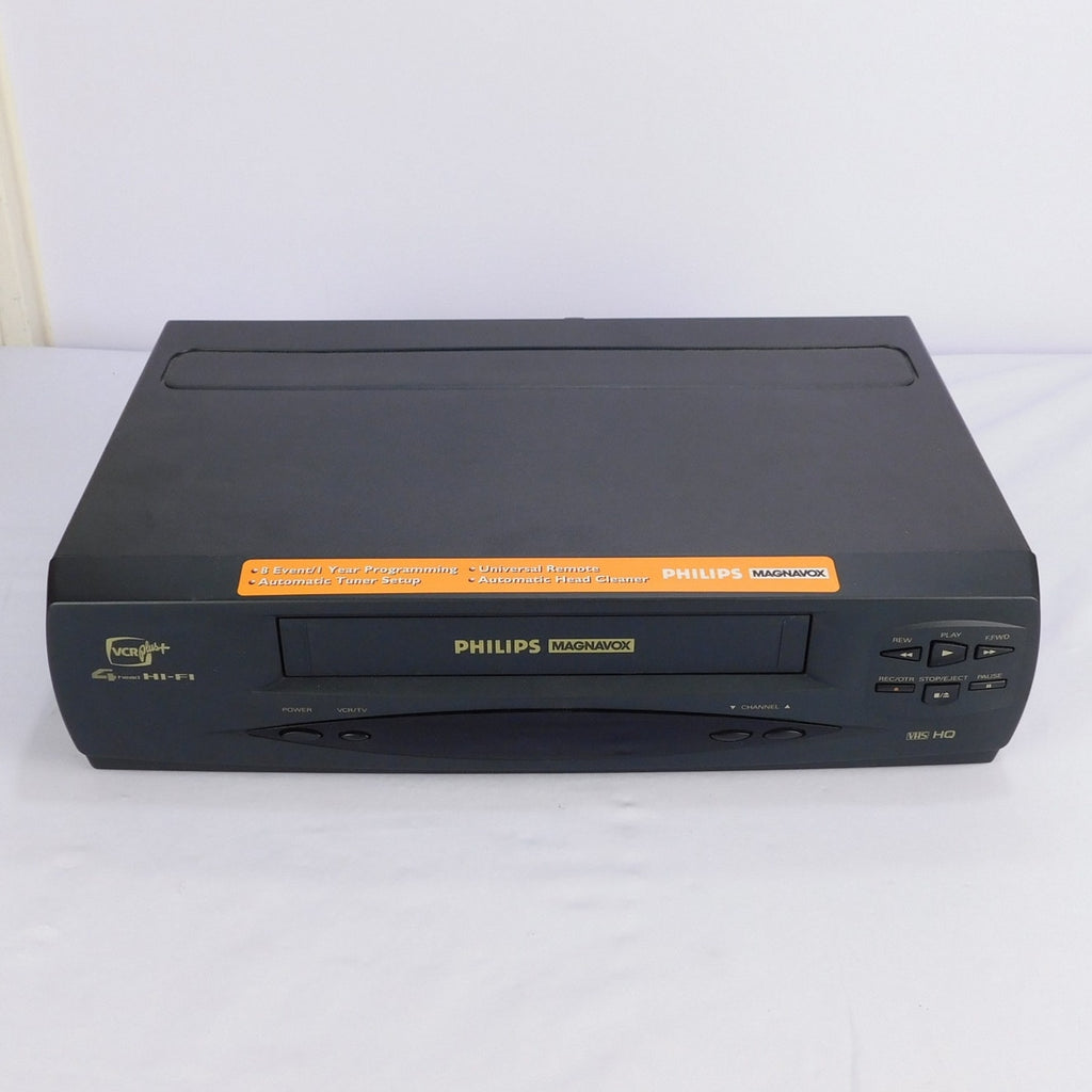 Philips Magnavox VCR VHS Player VRX360AT22 Tested Working No Remote