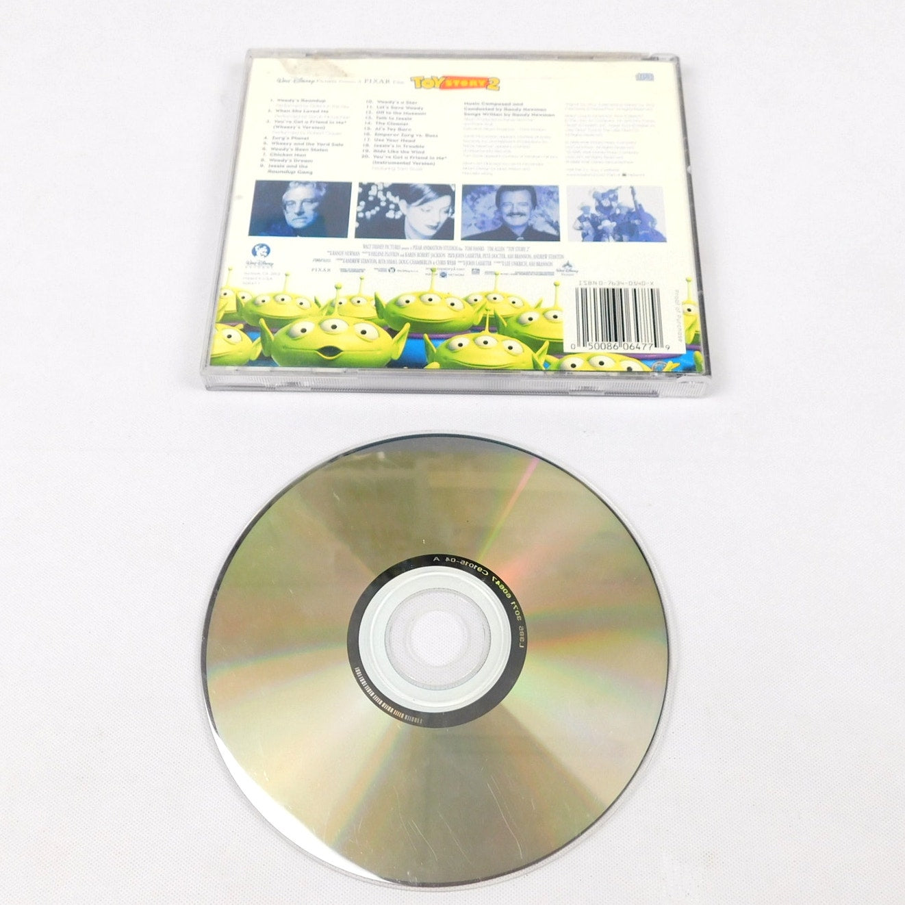 Toy Story 2 Soundtrack CD 1999 Tested Randy Newman Disney OST 60647-7