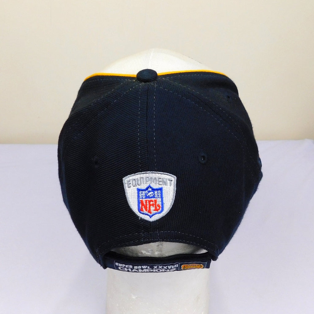 New England Patrios Super Bowl 38 Champs Locker Room Hat - Adjustable