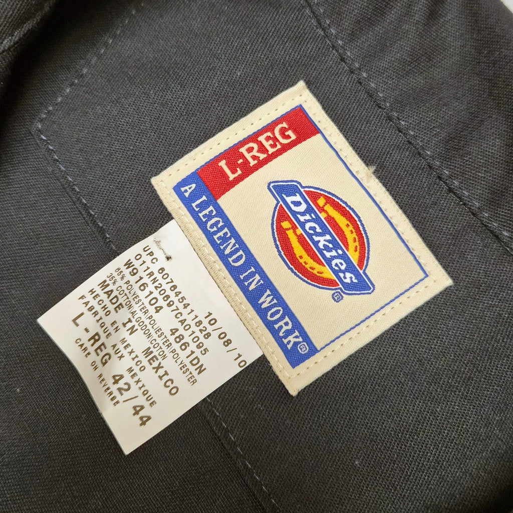 Dickies Basic Blended Coveralls Size L 42/44 Navy Blue Boiler Suit No Wear 2010